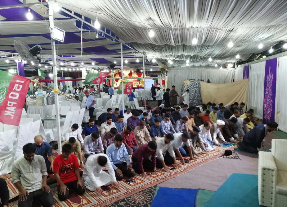 آئی ایس او کراچی کے تحت سالانہ دعوت افطار و یوم تاسیس کی تقریب کا انعقاد