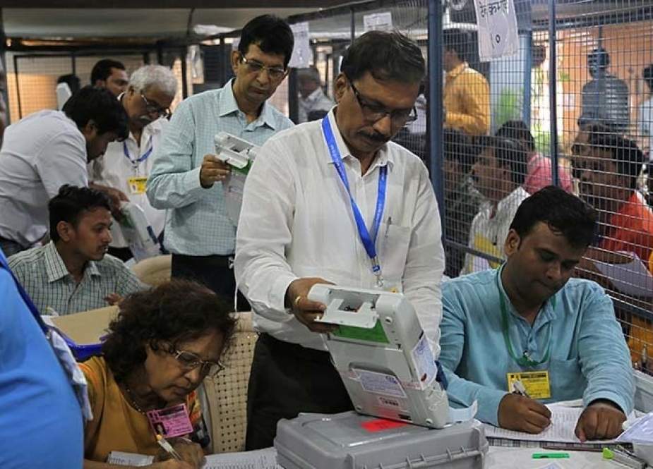 بھارت، ووٹوں کی گنتی کا آغاز