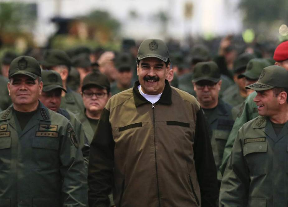 Nicolas Maduro, Venezuelan President attending military service in Caracas.jpg