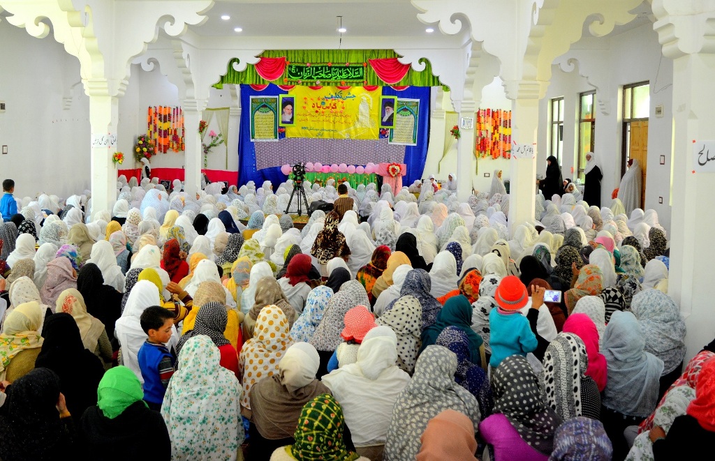 مقبوضہ کشمیر کے سرحدی ضلع کرگل میں سن بلوغ کو پہنچی قوم کی بیٹیوں کے اعزاز میں تقریب منعقد