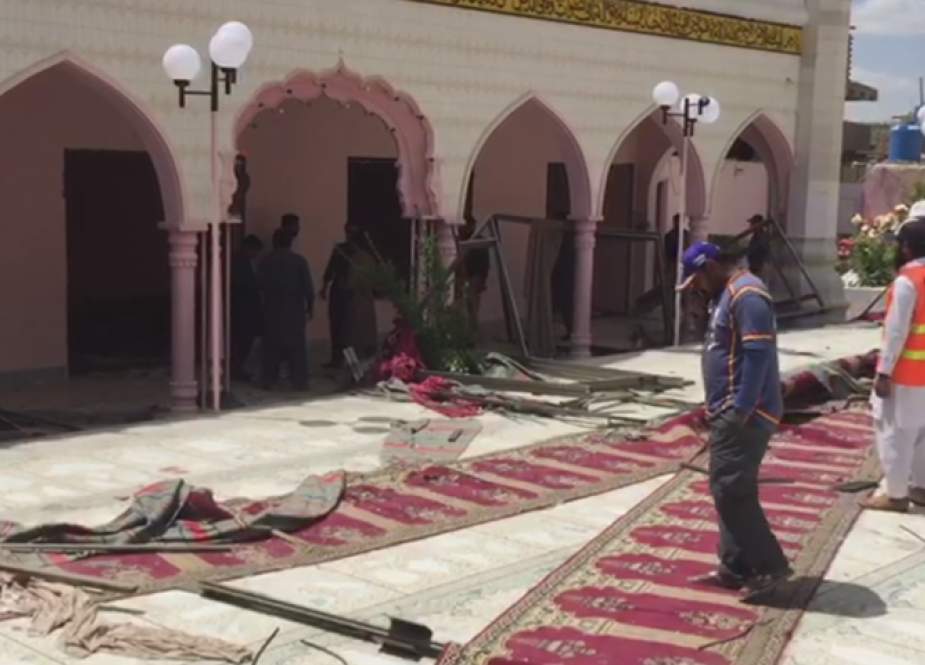 کوئٹہ، نمازِِ جمعہ کے وقت مسجد میں دھماکا، 2 افراد جاں بحق 20 زخمی