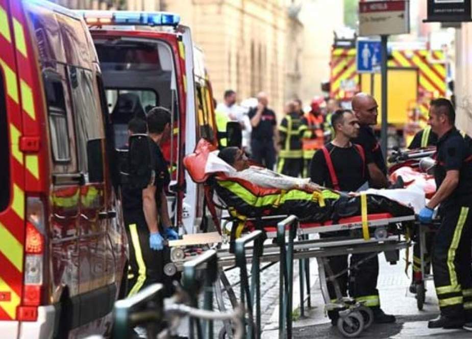 فرانس میں دھماکا، 13 افراد زخمی