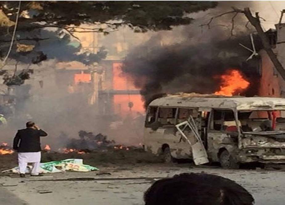 انفجار در مسیر اتوبوس کارمندان حج افغانستان ۱۰ زخمی برجای گذاشت