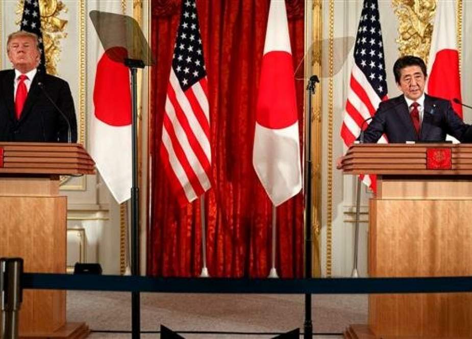 US President Donald Trump and Japan
