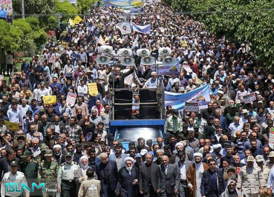 ايران: انطلاق مسيرات يوم القدس العالمي في جميع أرجاء البلاد