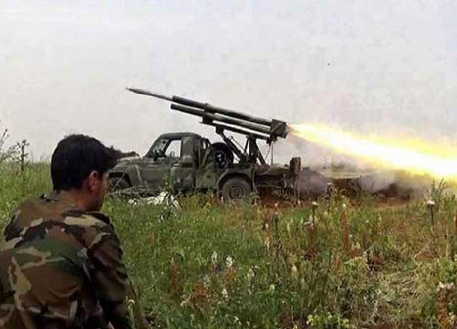 حملات سنگین توپخانه‌ای و موشکی ارتش سوریه به مواضع جبهه النصره