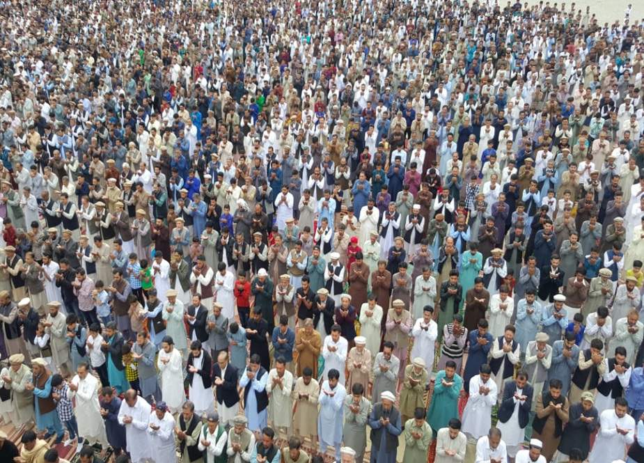 گلگت بلتستان میں عید الفطر کی نمازیں ادا کر دی گئیں