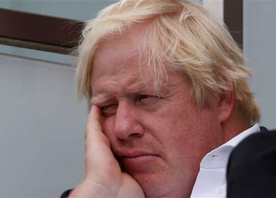 File photo shows former Britsih foreign minister Boris Johnson. (AFP photo)