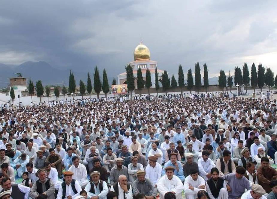 پاراچنار میں آج عید سعید فطر انتہائی مذہبی جوش و جذبے سے منائی جارہی ہے۔