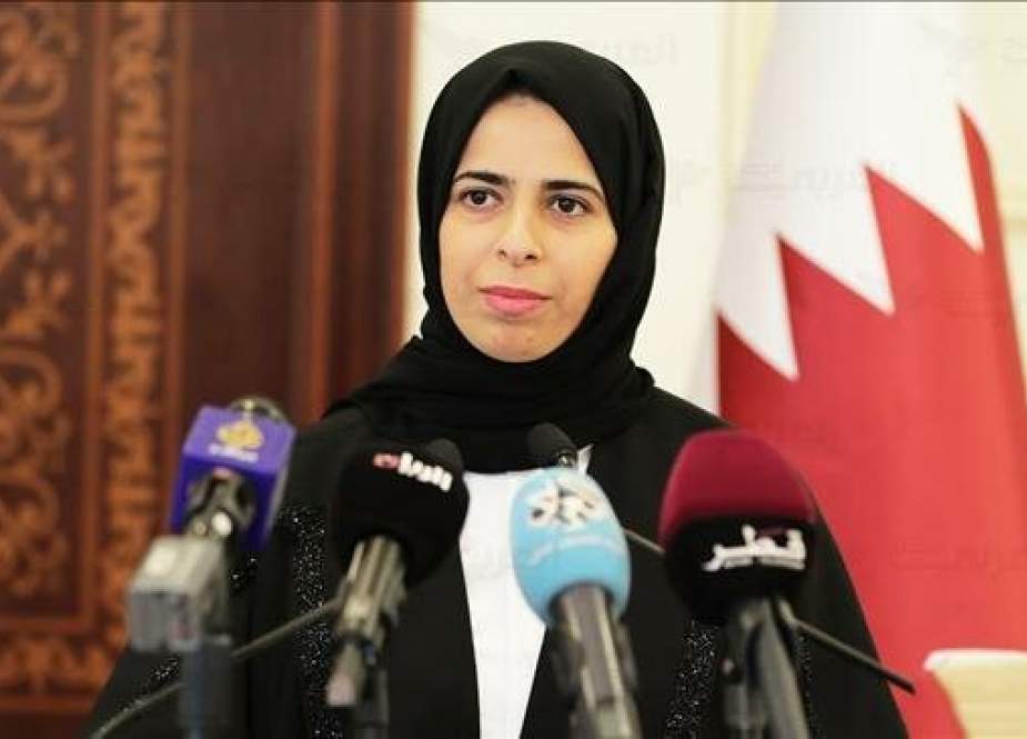 Spokeswoman for the Qatari Foreign Ministry Lolwah Rashid al-Khater (file photo)