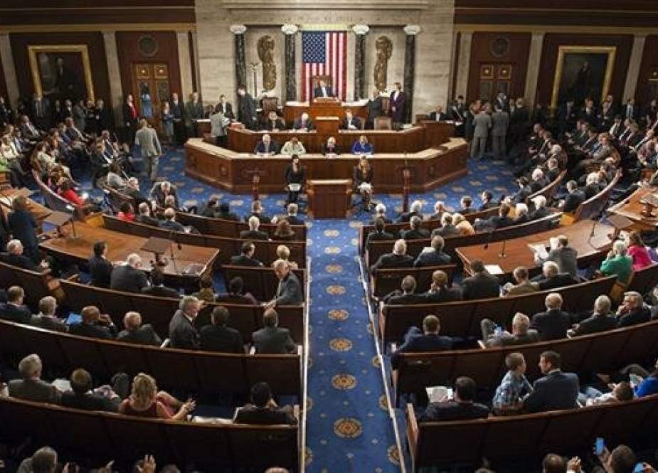 The US House of Representatives in session (file photo)