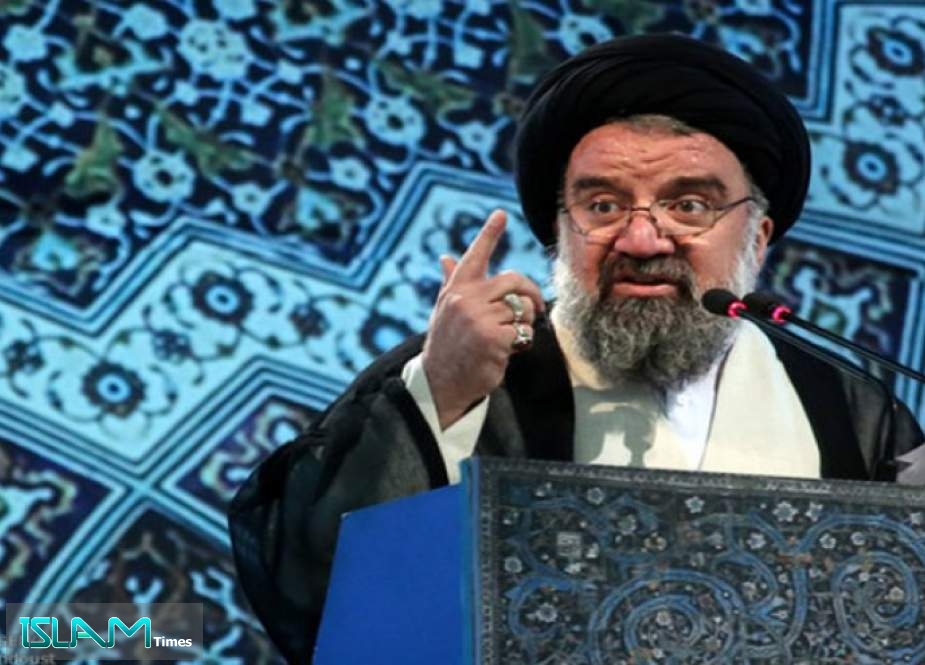 خطيب طهران: ترامب سيأخذ أمنيته معه إلى القبر