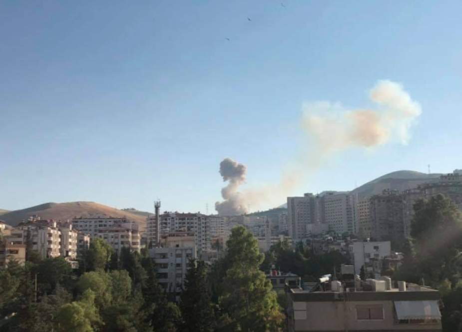 Explosions Rock Syrian Military Zone in Damascus Suburbs.png