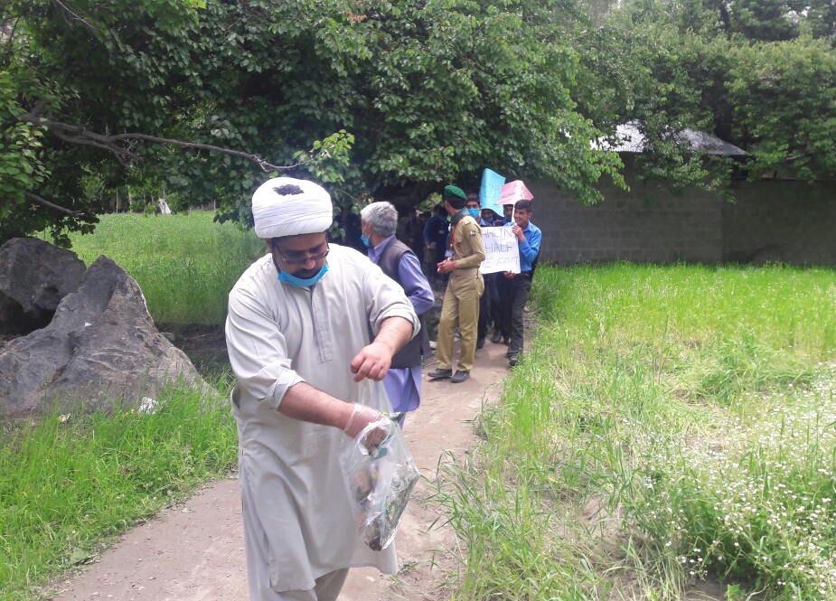 علماء کونسل و دیگر مقامی تنظیمیوں کے زیر اہتمام کلین کچورا کے نام سے صفائی مہم اور آگاہی واک کا انعقاد
