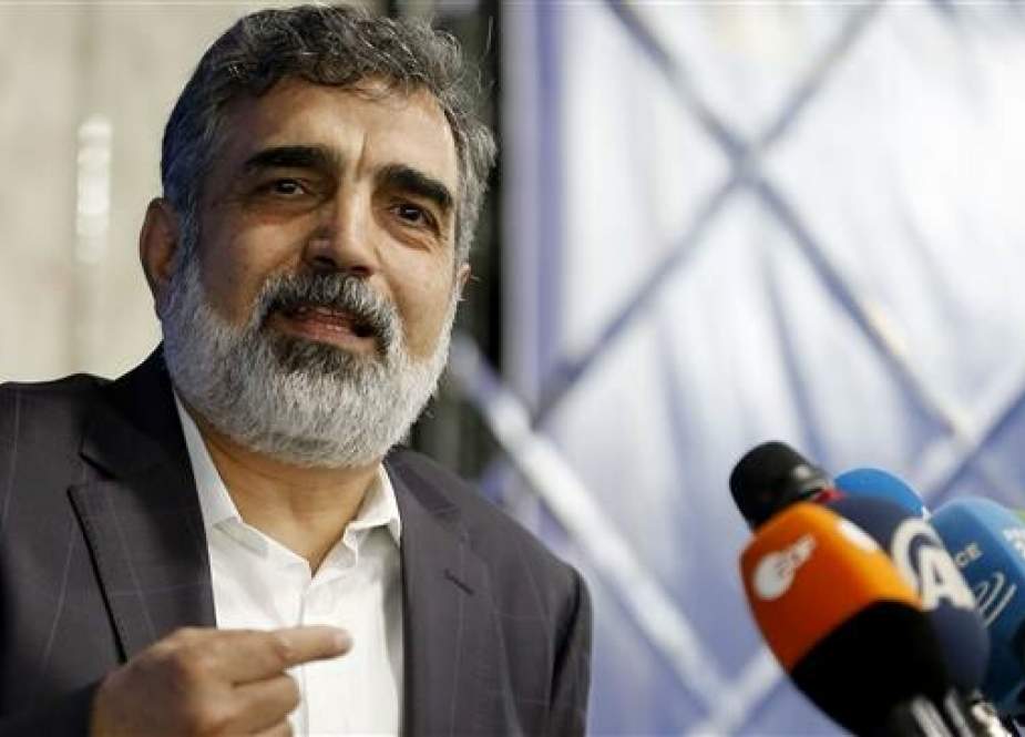 Behrouz Kamalvandi, the spokesman for the Atomic Energy Organization of Iran (AEOI) (Photo by AFP)