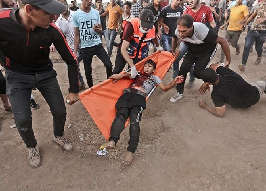 İsrail hərbçilərinin açdığı atəş nəticəsində Qəzza zolağında 70 nəfər yaralanıb