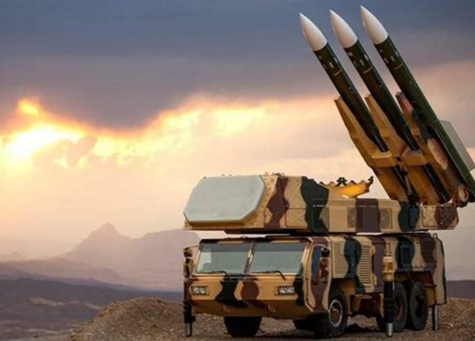 A file photo of Iran’s indigenous Khordad 3 air defense system