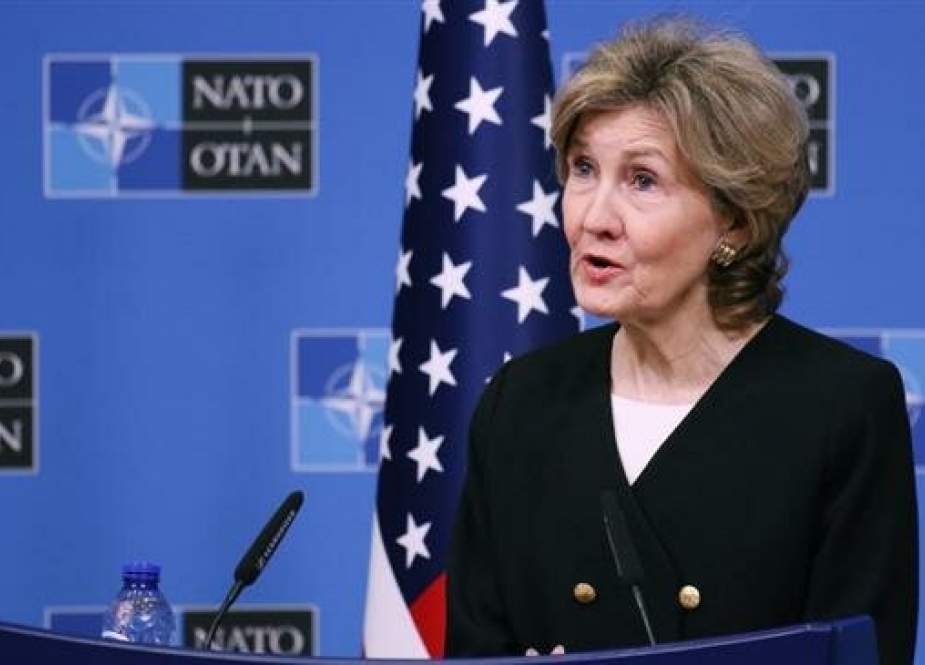 The United States Ambassador to the North Atlantic Treaty Organization (NATO), Kay Bailey Hutchison (file photo)