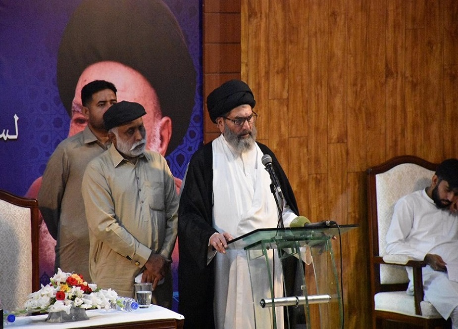 جامعۃ الکوثر اسلام آباد، سید عبد الصاحب الخوئی کے اعزاز میں تقریب کی تصاویر