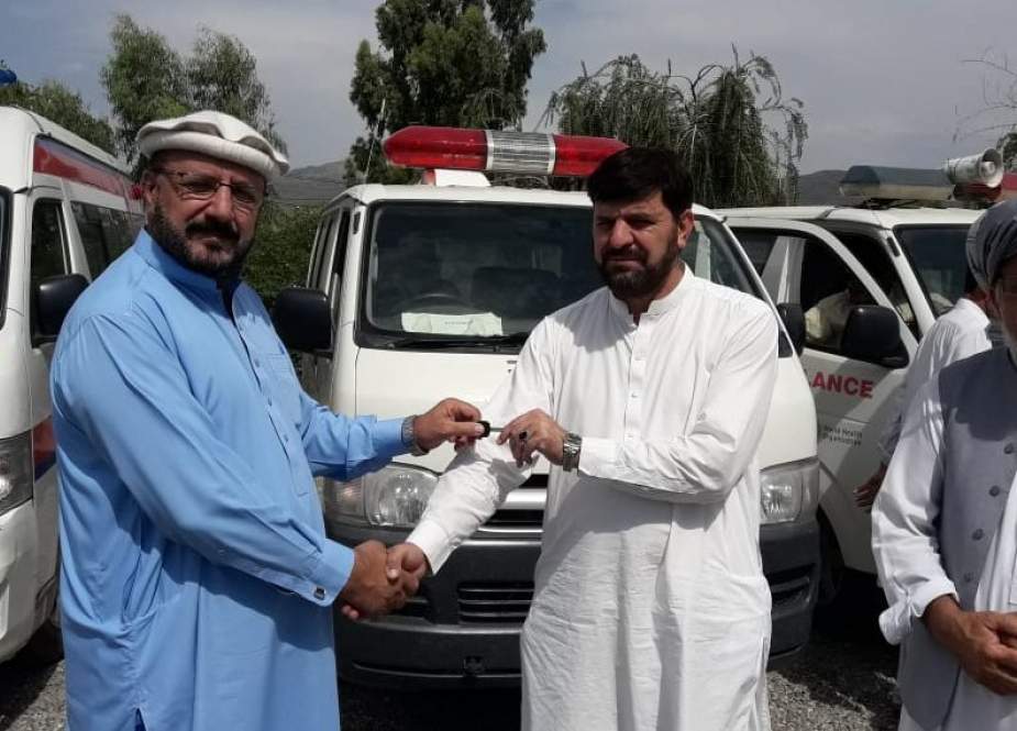 شمالی وزیرستان، پاک فوج کیجانب سے ضلعی صحت دفتر کو 3 ایمبولینس گاڑیاں فراہم