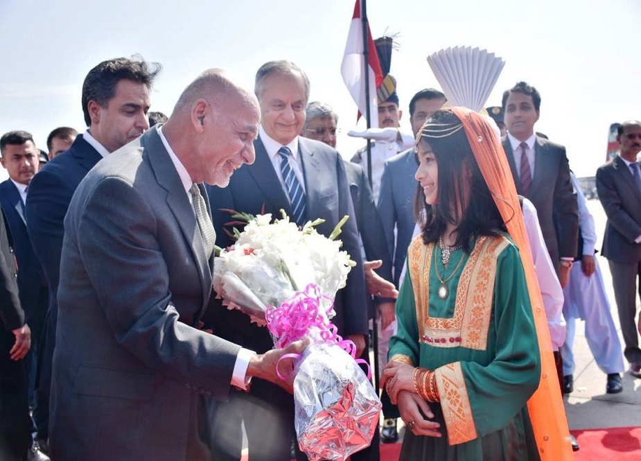 افغان صدر اشرف غنی کا دورہ پاکستان، وزیراعظم سے ملاقات