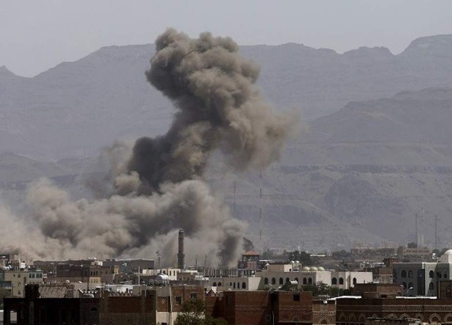 Saudi warplanes raided thee residential areas in Saada, Dalea, and Taiz provinces in Yemen.jpg
