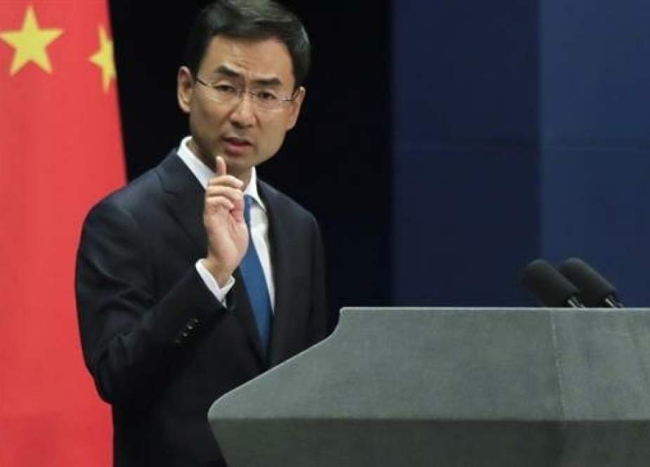 Geng Shuang, Chinese Foreign Ministry spokesman.jpg