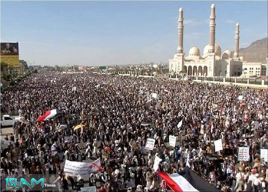 یمنی عوام کیجانب سے "سعودی جارحیت" اور "منامہ کانفرنس" کی مذمت میں بڑے پیمانے پر احتجاجی مظاہرے