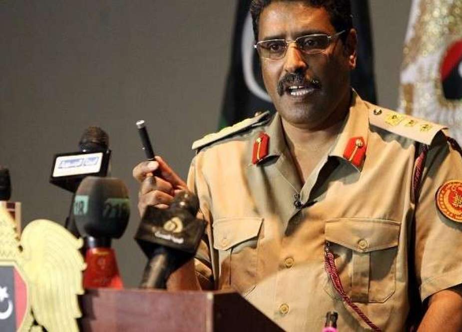 Spokesman for the General Command of the Libyan National Army Ahmad al-Mesmari