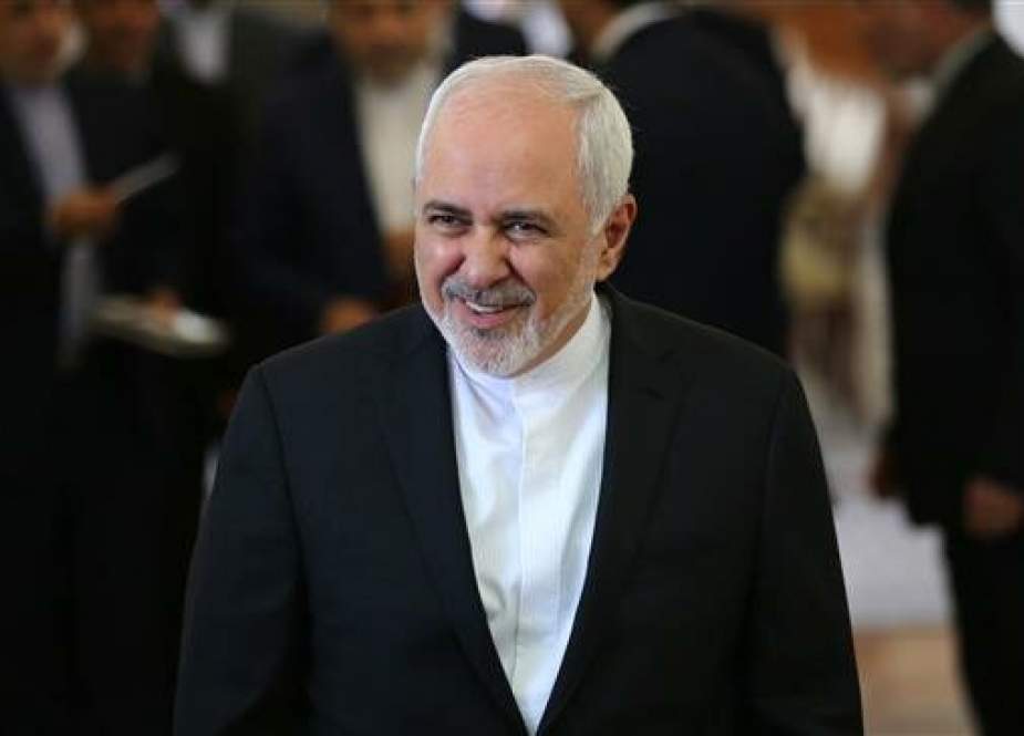 In this file photo taken on June 12, 2019, Iranian Foreign Minister Mohammad Javad Zarif arrives to meet his Japanese counterpart in Tehran on June 12, 2019. (Photo by AFP)