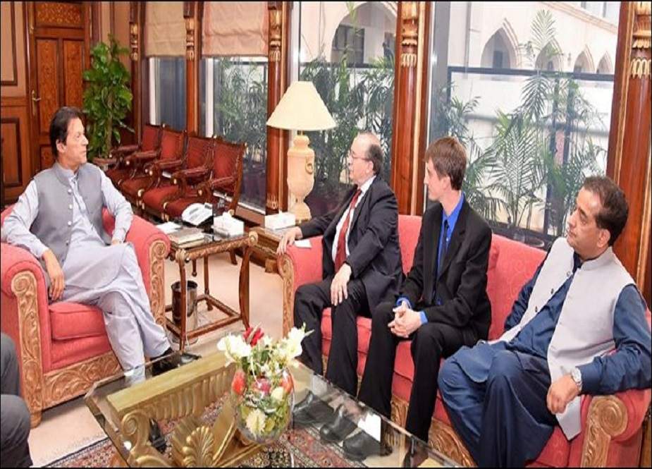 عمران خان سے امریکی ادارہ راکی ماؤنٹین انسٹیٹیوٹ کے ماہرین کی ملاقات