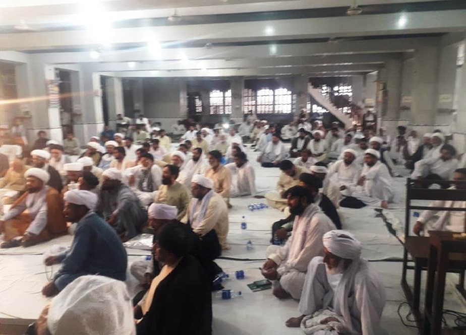 جامعۃ المنتظر لاہور میں نصیری فتنے کیخلاف علماء کرام کی کانفرنس