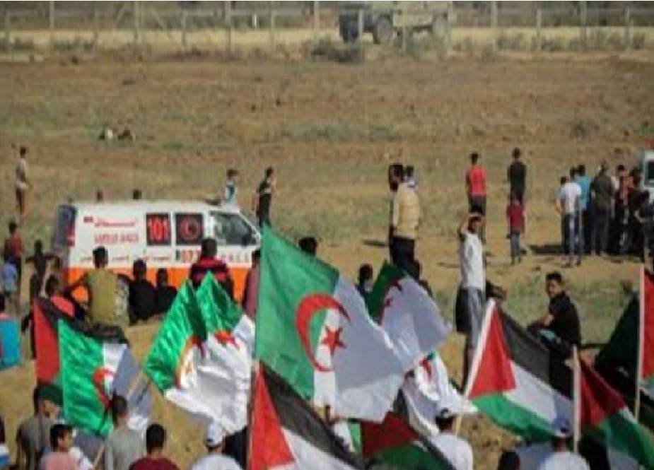 حق واپسی کے احتجاجی مظاہرے پر غاصب صیہونیوں کی سیدھی فائرنگ، 30 فلسطینی مظاہرین زخمی