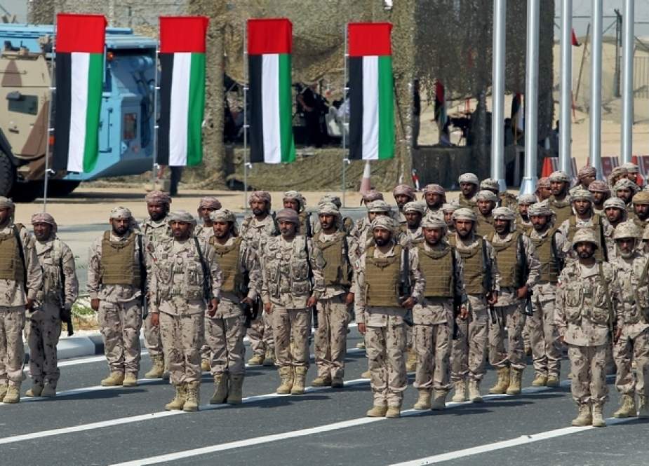 UAE soldiers returning from Yemen