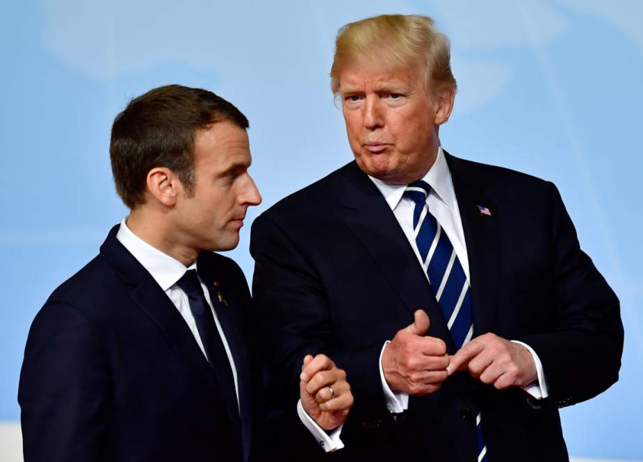 French President Emmanuel Macron and his US counterpart Donald Trump.jpg