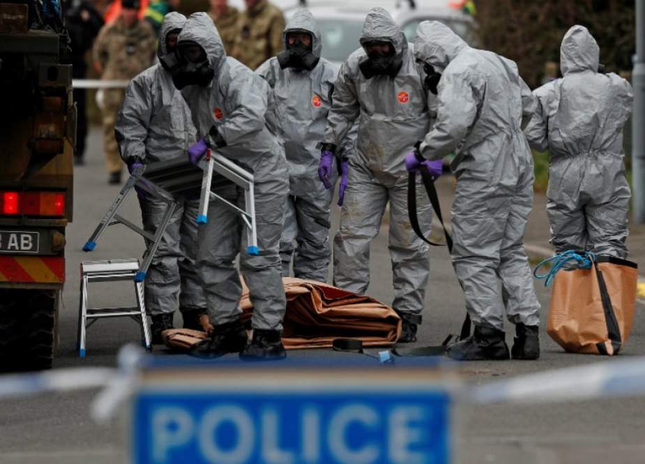 The British government often falsely accused the Syrian military of deploying chemical weapons against terrorist groups.