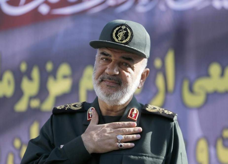 Major General Hossein Salami, the chief commander of the Islamic Revolution Guards Corps (IRGC)