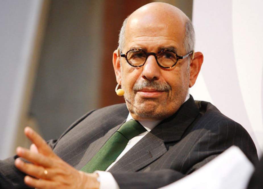 Mantan kepala Badan Energi Atom Internasional Mohamed ElBaradei