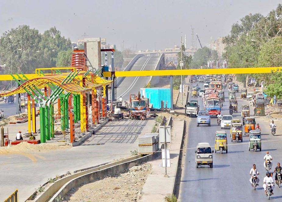 کراچی کا گرین لائن بس منصوبہ آج بھی مکمل ہونے کا منتظر