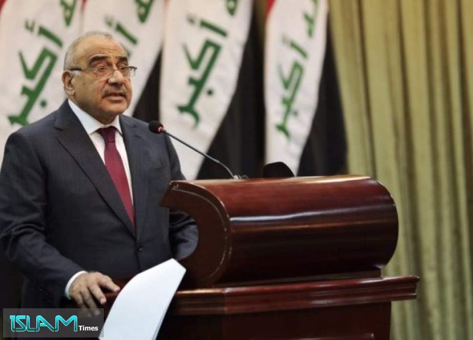 عبد المهدي لنظيره الفلسطيني: العراق يرفض اي مشروع استيطاني في المنطقة