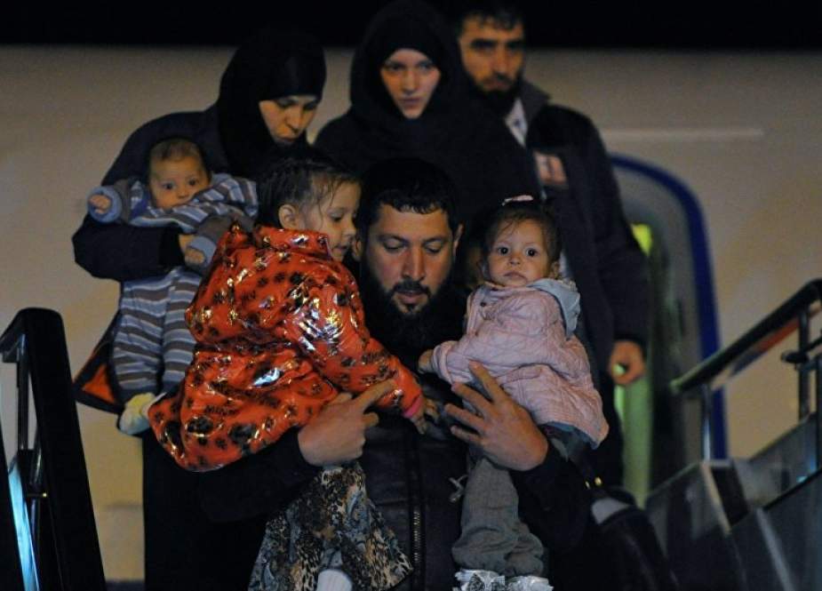 33 children of Russian Daesh militants return home from Iraq