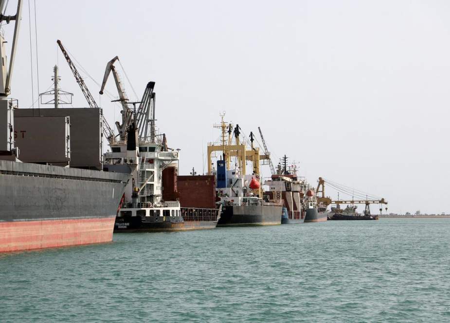 Al-Hudaydah port in western Yemen.