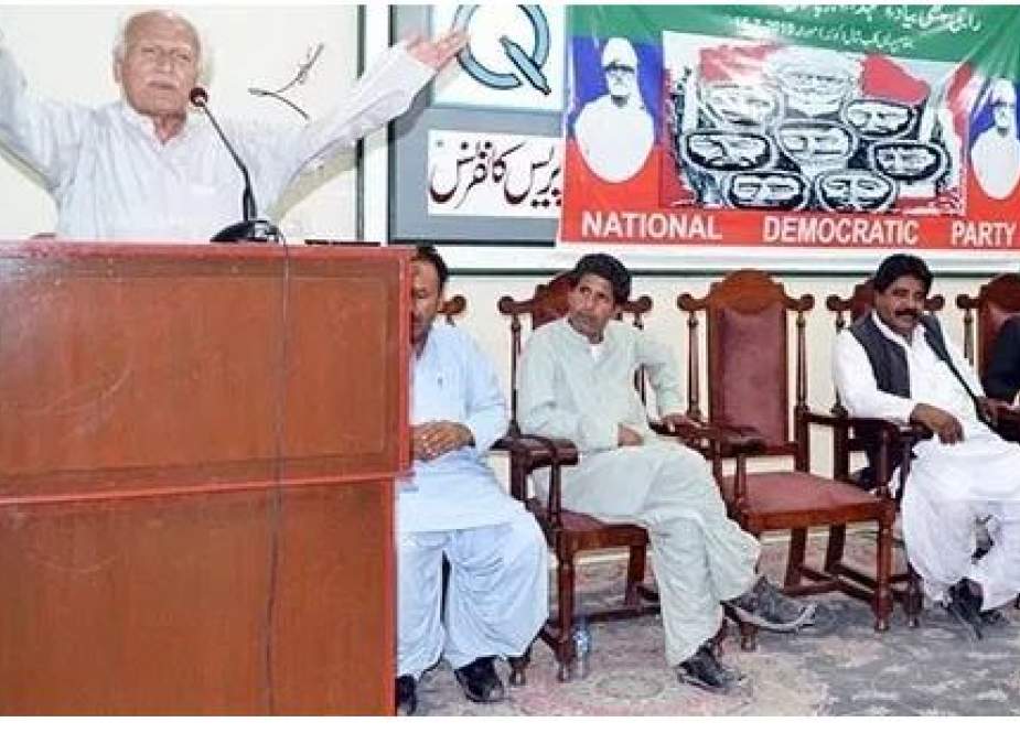بلوچستان آنیوالی نسلوں کی امانت ہے، خون کے آخری قطرے تک اسکا دفاع کرینگے، ڈاکٹر عبدالحئی بلوچ