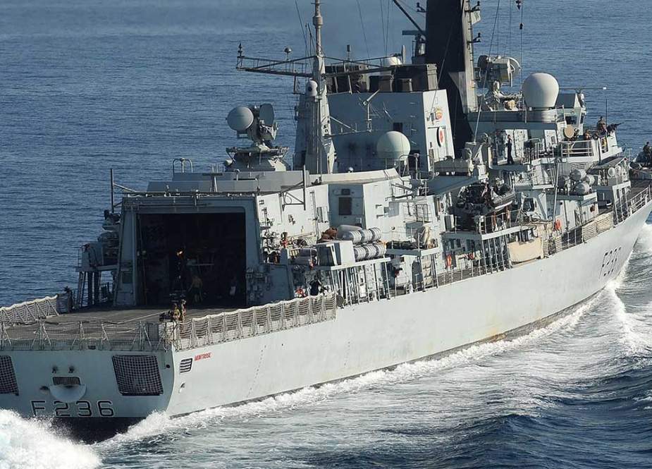 British warship HMS Montrose