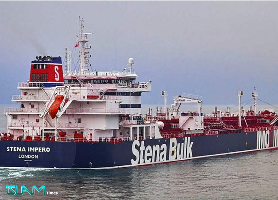 The owners of the Stena Impero say the tanker "was approached by unidentified small crafts and a helicopter" as it tried to pass through the Strait of Hormuz on Friday.