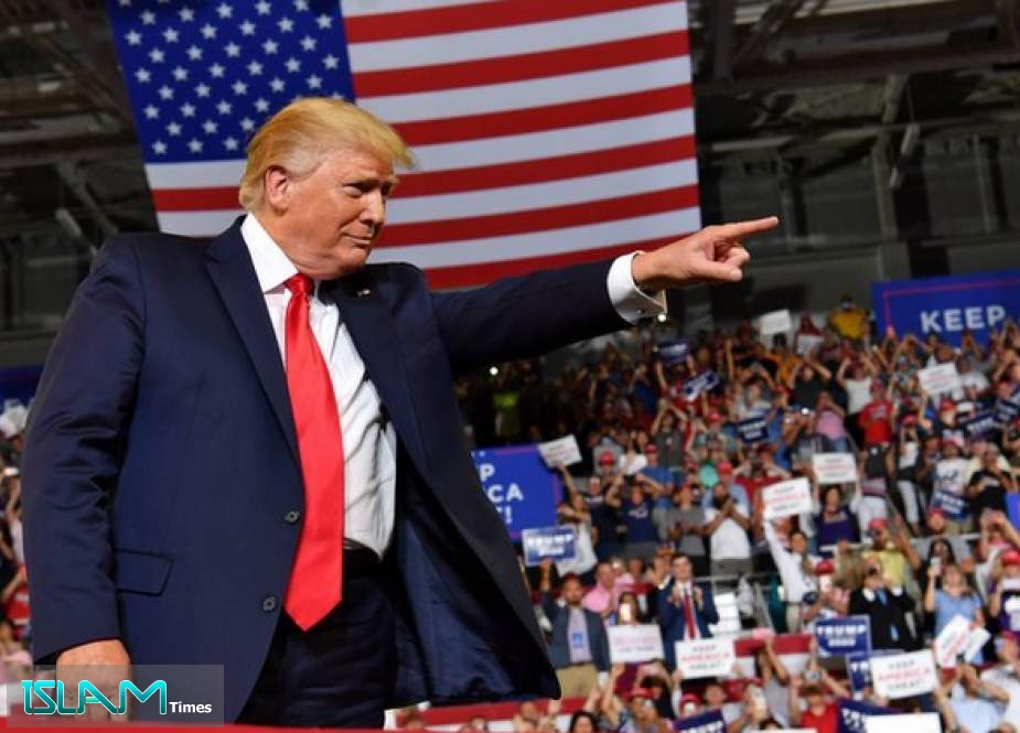 President Trump continued his attacks on members of Congress during a campaign rally in Greenville, N.C., Wednesday night.

Nicholas Kamm/AFP/Getty Images