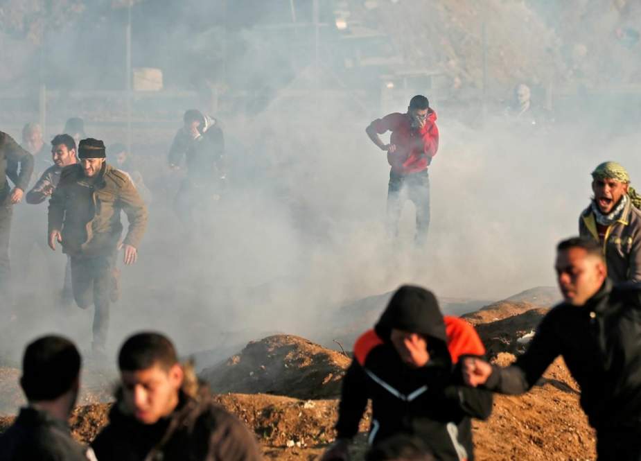 Palestinians protest Israeli-planned demolitions in West Bank village