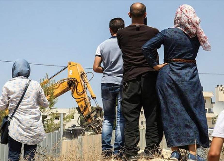 تخریب منازل فلسطینیان، فرو ریختن پرده‌های معامله قرن