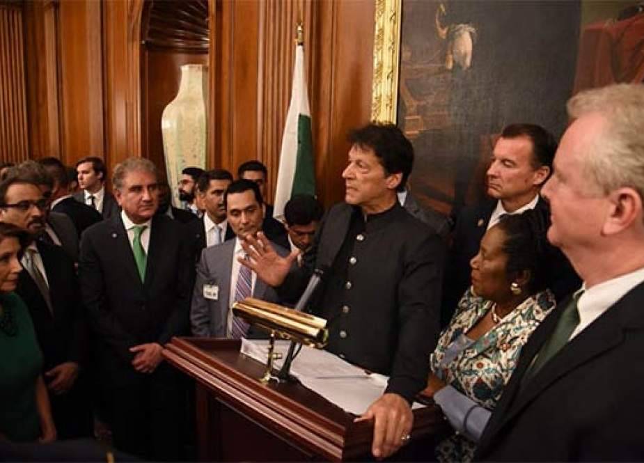 پاکستان نے دہشت گردی کے خلاف امریکی جنگ لڑی، عمران خان