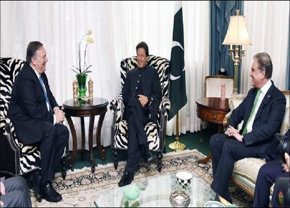 عمران خان اور مائیک پومپیو کی واشنگٹن ڈی سی میں ہونے والی ملاقات کا اعلامیہ جاری
